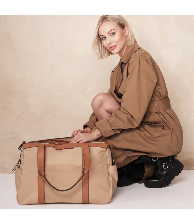 Joissy Joissy - Weekender & hospital bag for mom WEEKENDER  - beige