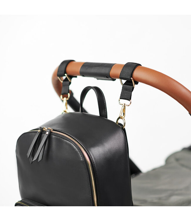 Joissy Joissy - Diaper backpack MOON - black/gold