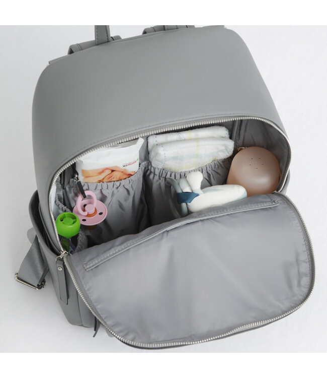 Joissy Joissy - Diaper backpack MOON - light gray