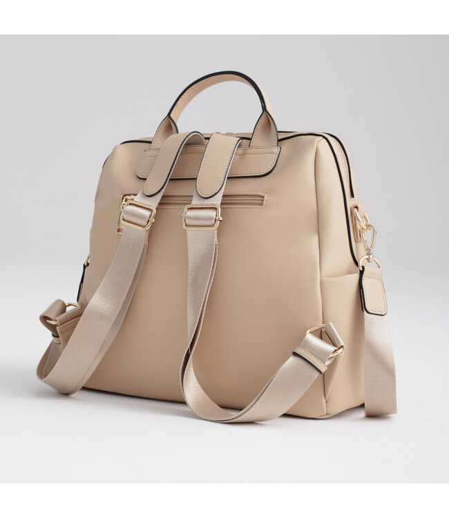 Joissy Joissy - Diaper bag and backpack 2in1 MINI - ivory cream