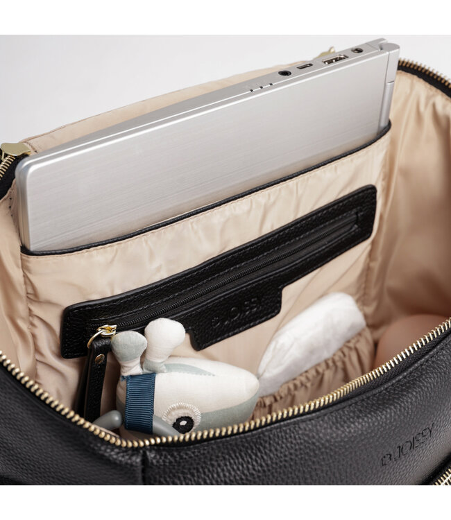 Joissy Joissy - Diaper backpack ROOMY - black