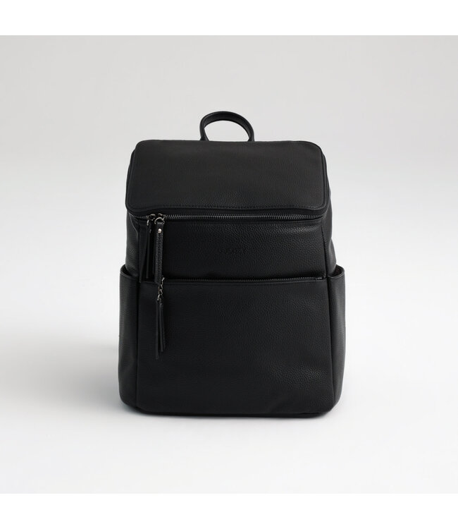 Joissy Joissy - Diaper backpack ROOMY - black/gun metal