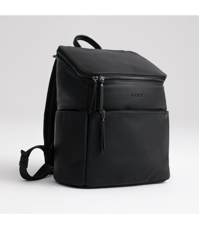Joissy Joissy - Diaper backpack ROOMY - black/gun metal