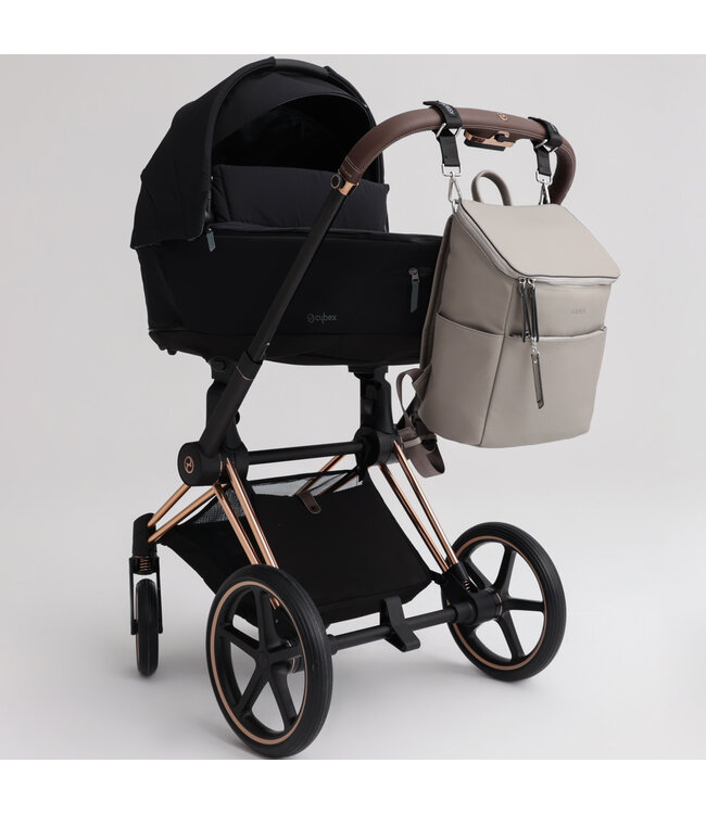 Joissy Joissy - Diaper backpack ROOMY - stone grey