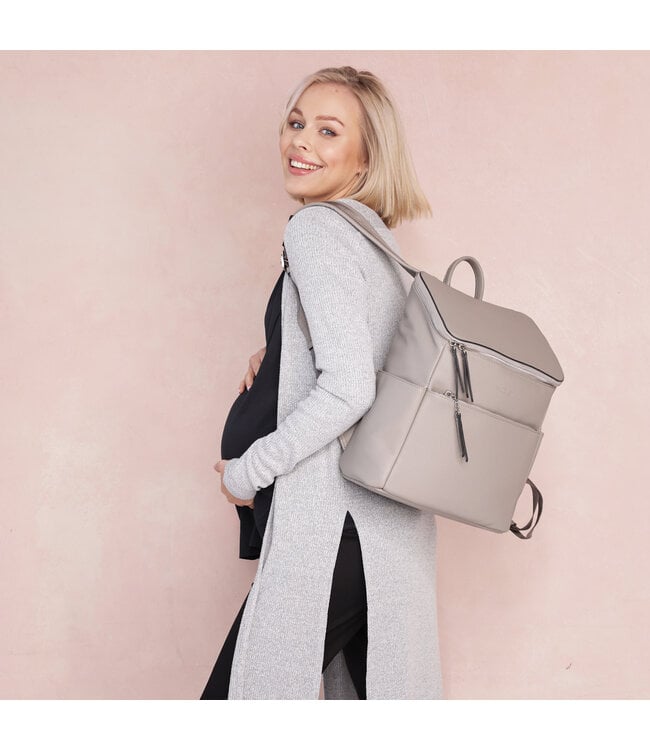 Joissy Joissy - Diaper backpack ROOMY - stone grey