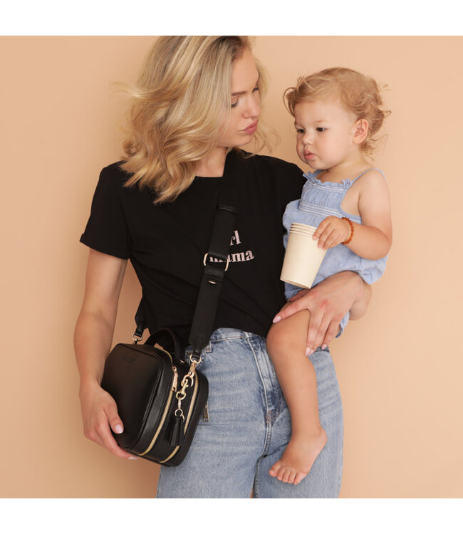 Joissy Joissy - Crossbody and stroller organizer 2in1 VERA                                                                         - black