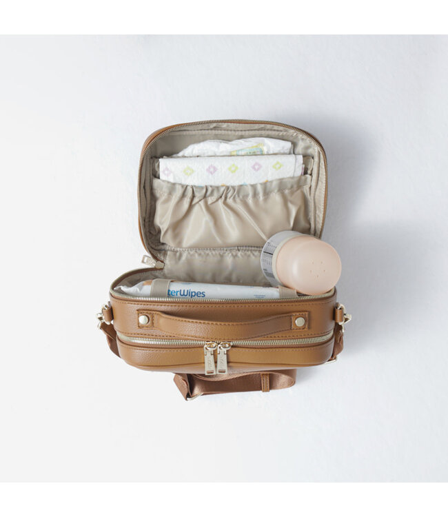 Joissy Joissy - Crossbody and stroller organizer 2in1 VERA                                                                             - caramel