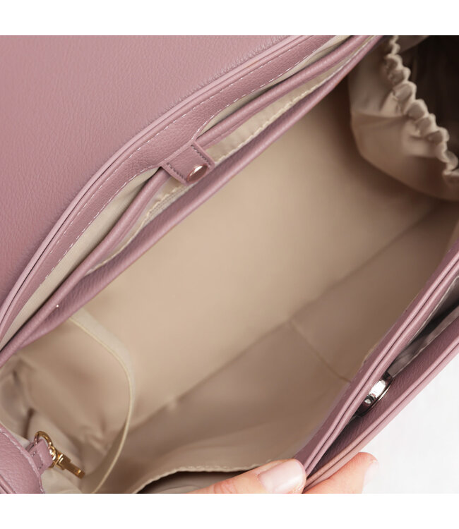 Joissy Joissy - Crossbody and stroller organizer 2in1 MIDI - mauve rose