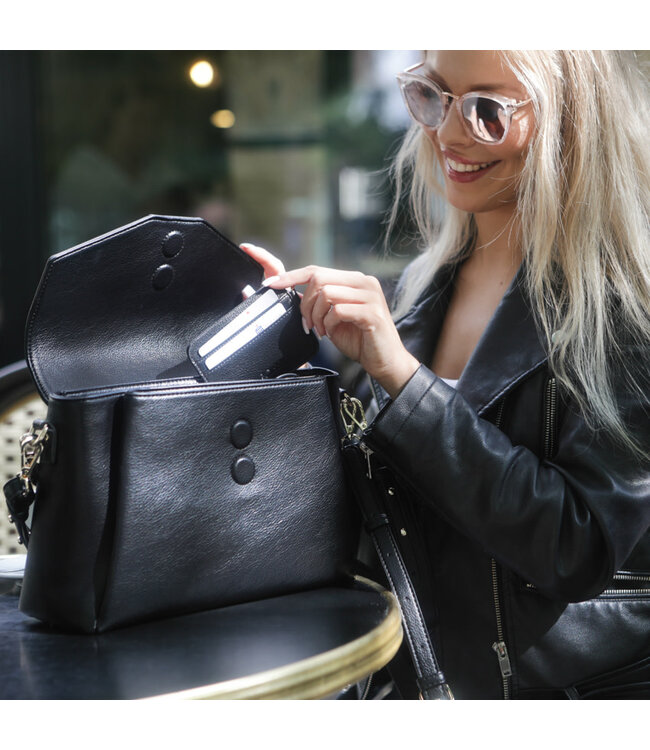 Joissy Joissy - Card holder  HOLD IT - black