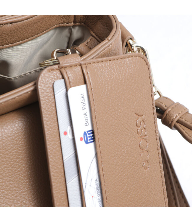 Joissy Joissy - Card holder  HOLD IT - almond