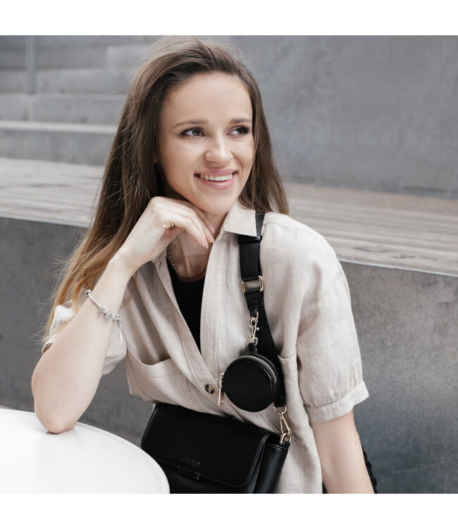 Joissy Joissy - Pacifier pocket CONNECT IT - black