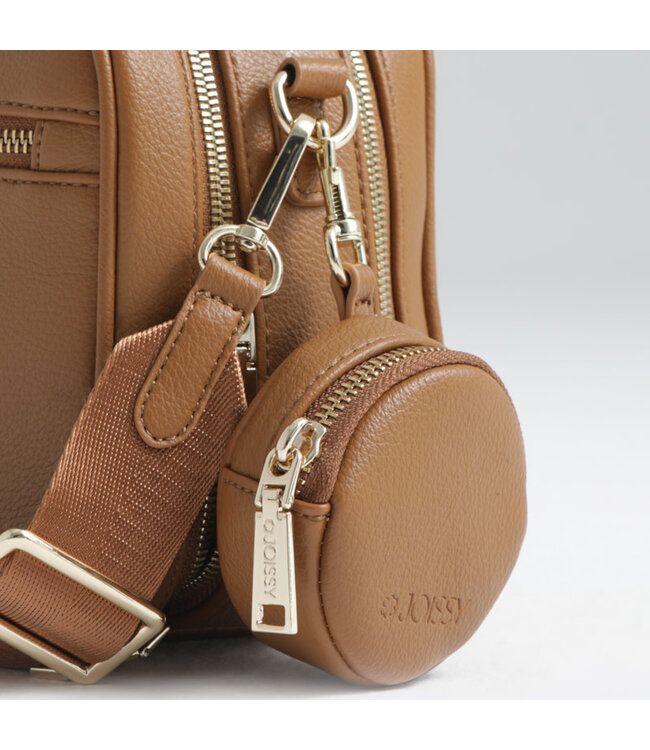 Joissy Joissy - Pacifier pocket CONNECT IT - caramel