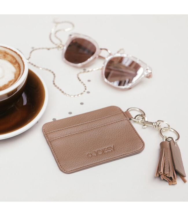 Joissy Joissy - Key tassel ENJOY IT - almond