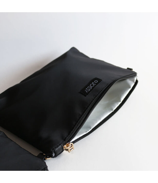 Joissy Joissy - Set waterproof wet/dry bag MIXI   - black/gold