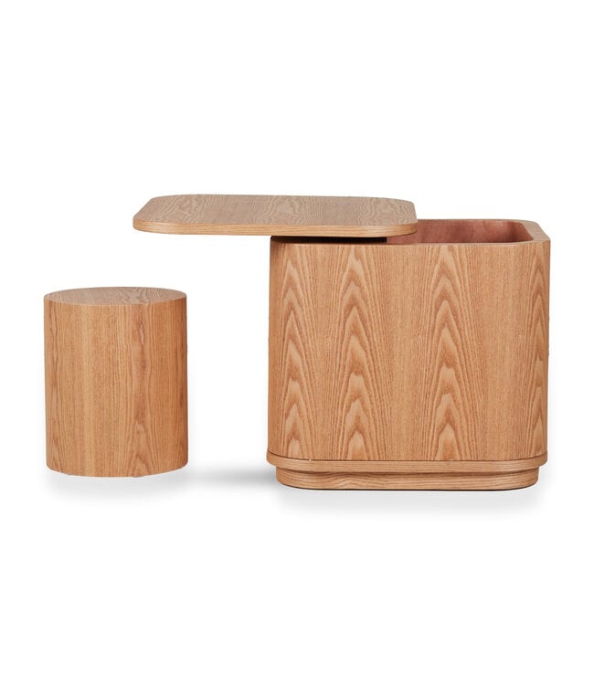 Quax Quax - Yume - Kids Storage Table - Natural Ash