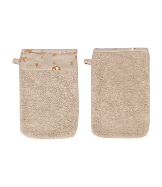 Bebejou Bebejou - Washandjes (2 Stuks) Steppe