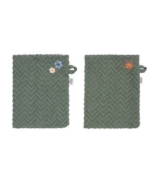 Bebejou Bebejou - Washandjes (2 Stuks) Ocean Vibes