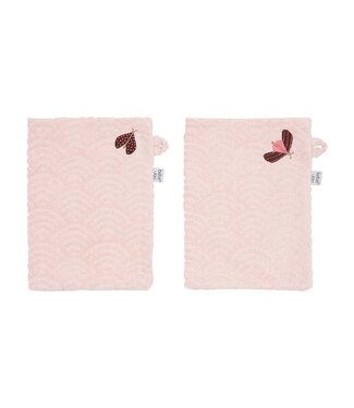 Bebejou Bebejou - Washandjes (2 Stuks) Sweet Butterfly