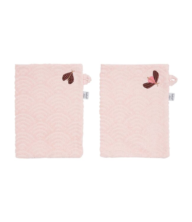 Bebejou Bebejou - Washandjes (2 Stuks) Sweet Butterfly