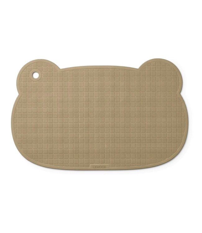 Liewood Liewood - Sailor bath mat 3072Mr bear oat