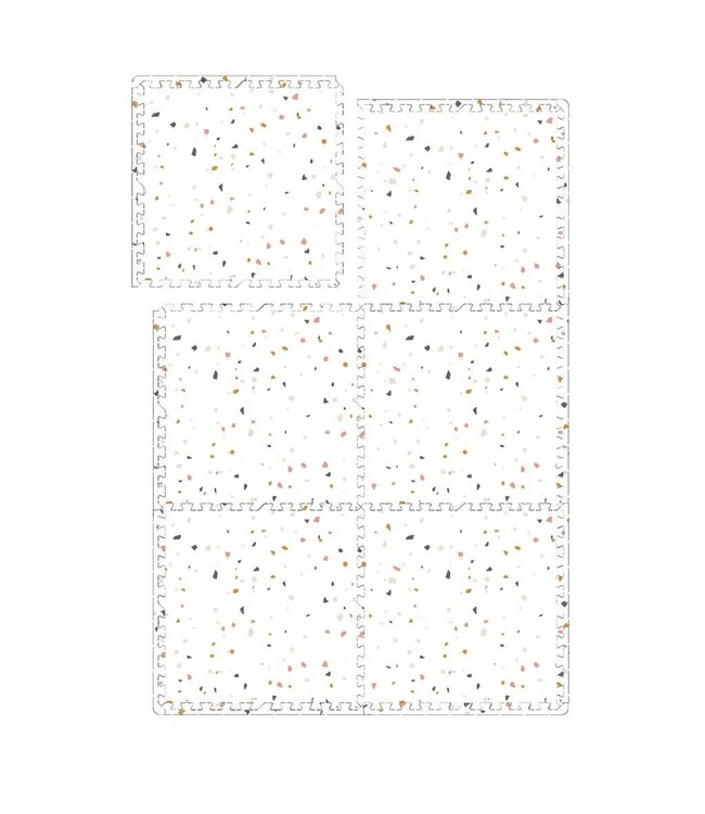 Evibell Evibell - Puzzeltegels Terrazzo Cream