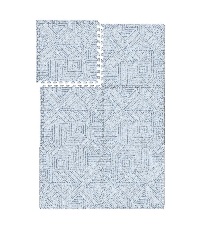 Evibell Evibell - Puzzeltegels Maze Blue