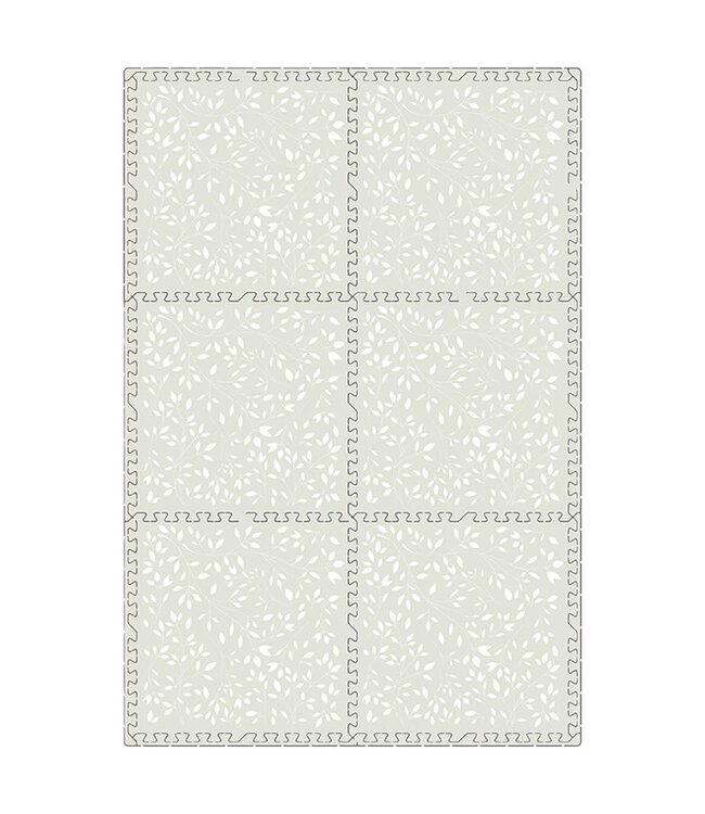 Evibell Evibell - Puzzeltegels Leaves Pistachio