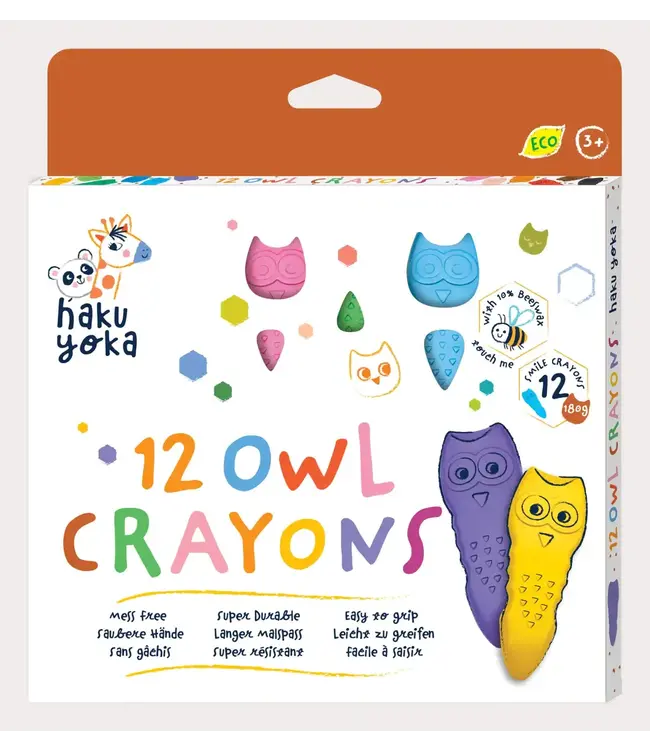 Haku Yoka Haku Yoka - Crayons Owl