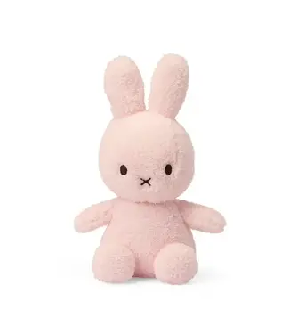 Nijntje - Miffy Nijntje - Miffy - Sitting Terry Light Pink - 23 cm