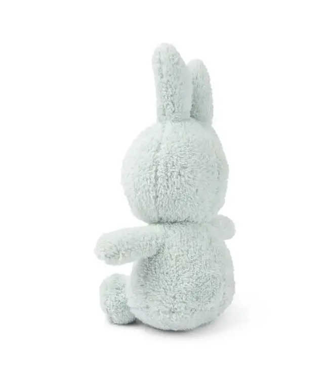 Nijntje - Miffy Nijntje - Miffy - Sitting Terry Soft Green - 23 cm
