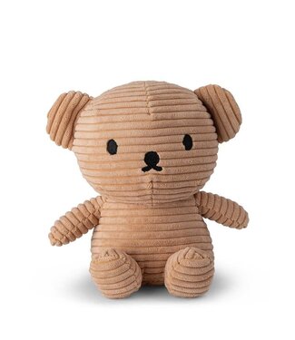 Nijntje - Miffy Nijntje - Boris bear corduroy beige - 17 cm - 7''