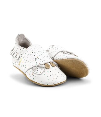 Bobux Bobux - Soft Soles - Freckles White - L