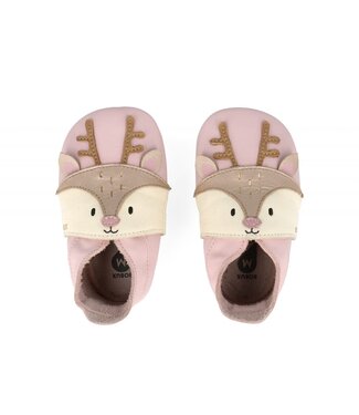 Bobux Bobux - Soft Soles - Fawn Rosewater + Vanilla - S