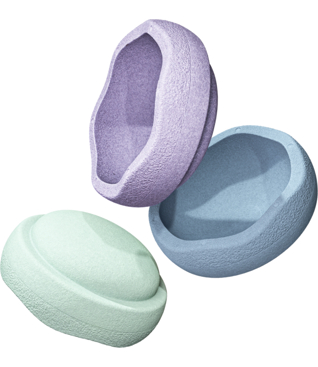 Stapelstein Stapelstein - ORIGINAL | Pastel Cool | 3 | mint/light blue/light violet