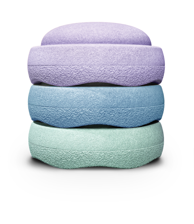 Stapelstein Stapelstein - ORIGINAL | Pastel Cool | 3 | mint/light blue/light violet