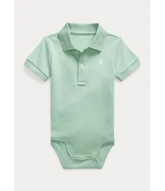 Ralph Lauren Ralph Lauren - Zachte Katoenen Polo Bodysuit - Groen