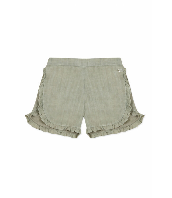 Tartine et Chocolat Tartine et Chocolat - Short met frul - Khaki