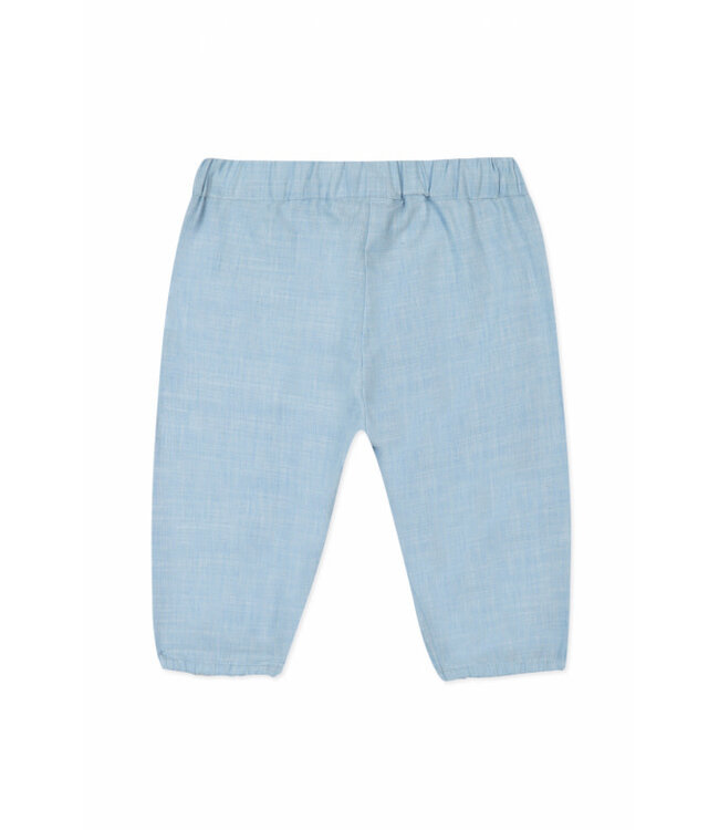 Tartine et Chocolat Tartine et Chocolat - Broek met detail - licht blauw