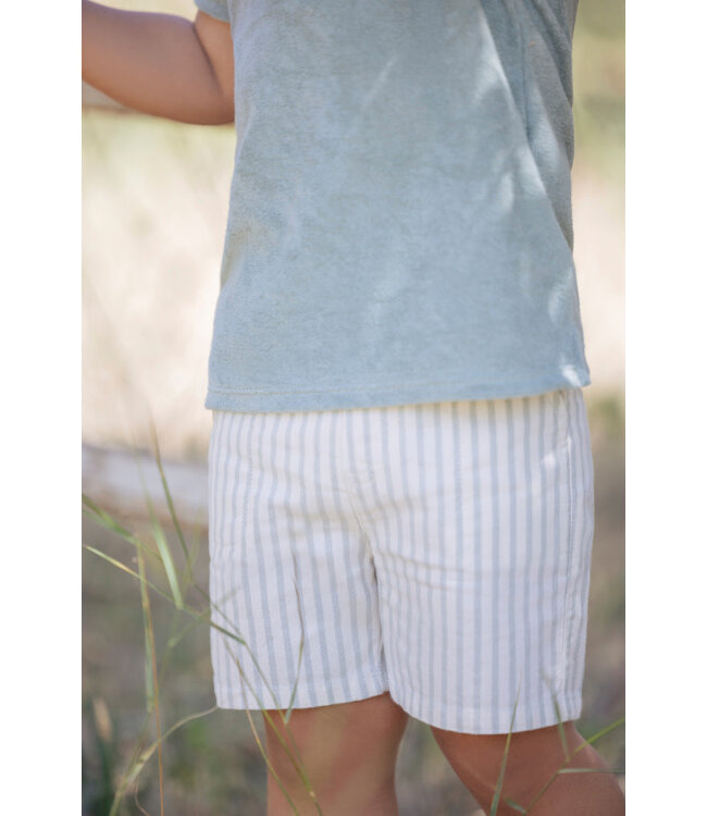Tartine et Chocolat Tartine et Chocolat - Short met strepen - groen/beige
