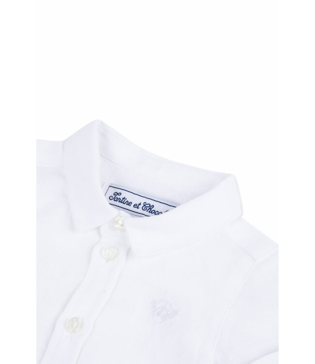 Tartine et Chocolat Tartine et Chocolat - Hemd korte mouwen - wit