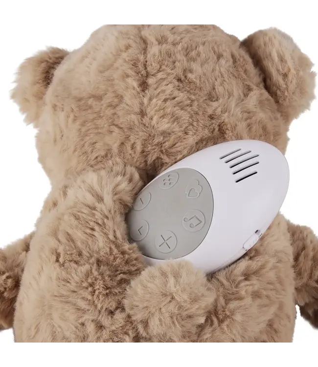 Flow Flow - Knuffel met hartslag - Lou bruin