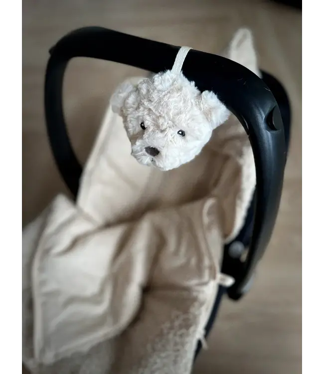 Flow Flow - On the go knuffel met hartslag - Lou beige