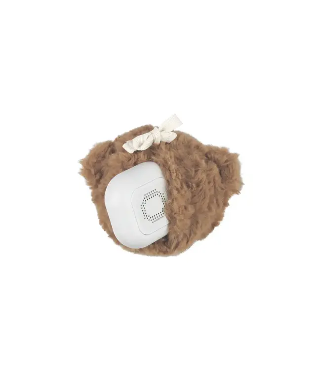 Flow Flow - On the go knuffel met hartslag - Lou bruin