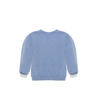 Patachou Patachou - Sweater met logo - tennis - Blauw