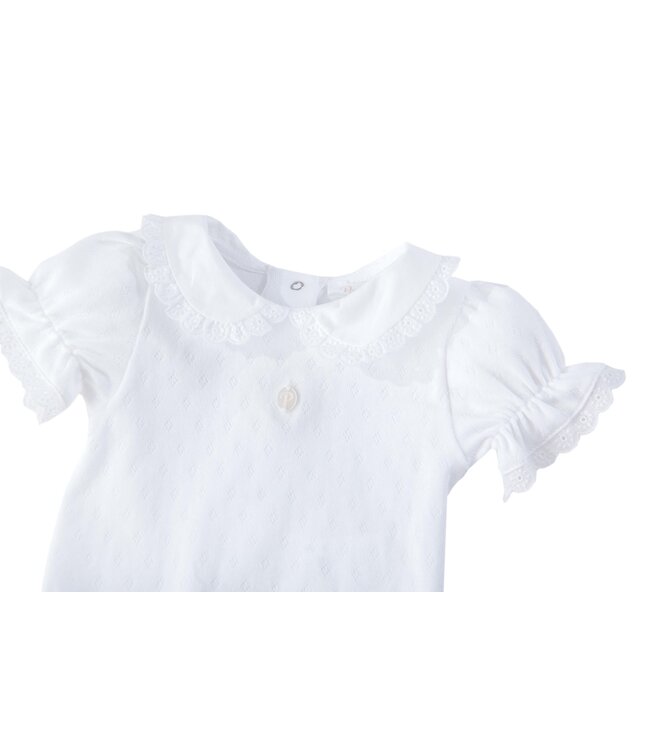 Patachou Patachou - Body korte mouwen - Wit