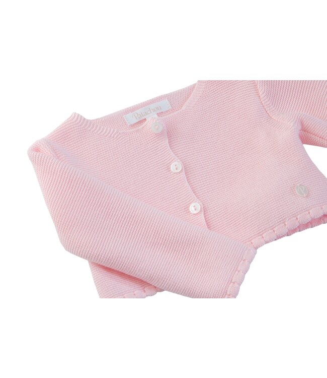 Patachou Patachou - Gilet tricot - Roze