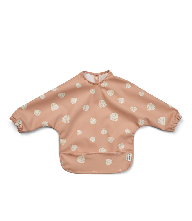 Liewood Liewood - Mercle Cape Bib - Shell/pale tuscany