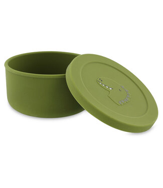 Trixie Trixie - Silicone snack pot with lid - Mr. Dino