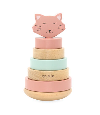 Trixie Trixie - Wooden stacking toy - Mrs. Cat