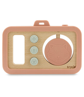 Trixie Trixie - Wooden silicone baby camera - Mrs. Cat